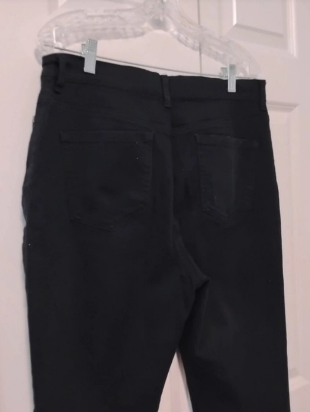 Gloria Vanderbilt 'Amanda' black ladies jeans size 16 - Picture 4 of 8
